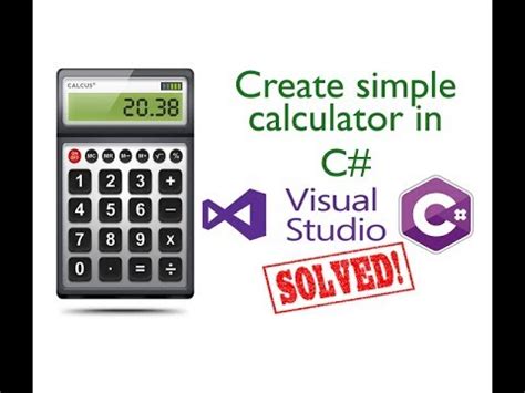visual studio winform windows calculator tutorial   youtube