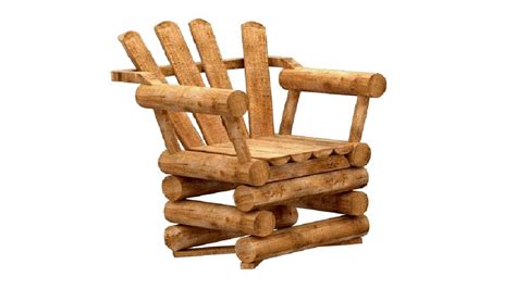 rustic wooden furniture  wood logs diy youtube