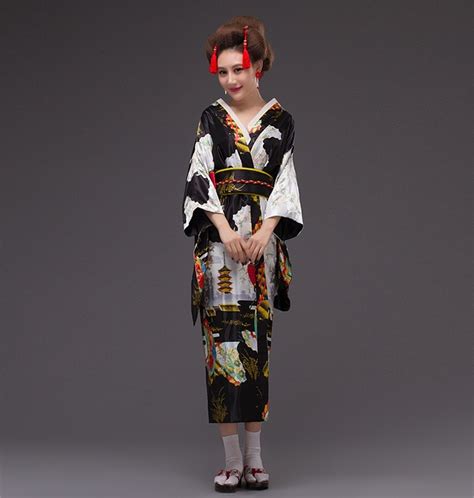 buy new arrival black vintage japanese women s dress