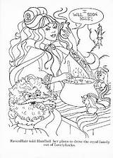 Lady Locks Lovely Coloring Book sketch template