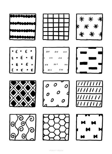 easy pattern drawings art