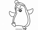 Pingwin Pik Pok Kolorowanka Druku Pingwinek Pingwina Drukowanka sketch template