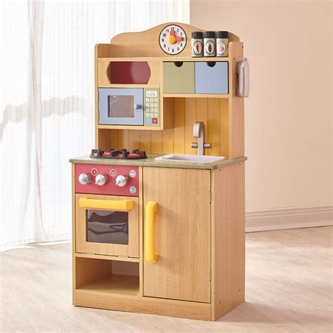 teamson kids  chef wooden play kitchen  accessories reviews