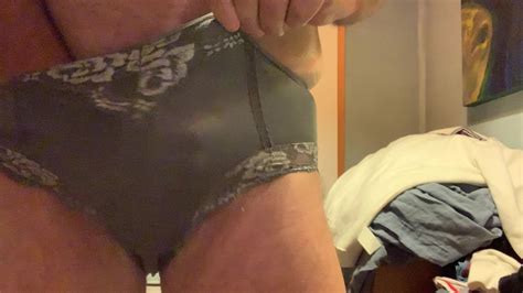 Wanking In My Wife S Panties With Big Cumshot Gay Porn C7