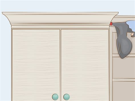 cut crown molding  cabinets  steps  pictures