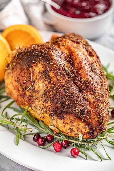 simple oven roasted turkey breast  stay  home chef