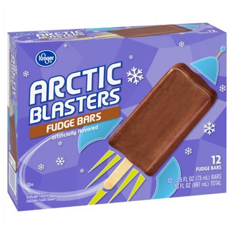 Kroger® Arctic Blasters Fudge Bars Frozen Dessert 12 Ct Fry’s Food