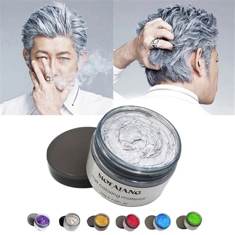 mofajang hair color wax hair dye one time hair wax natural hairs chalk