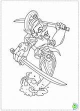 Coloring Skylanders Dinokids Close sketch template