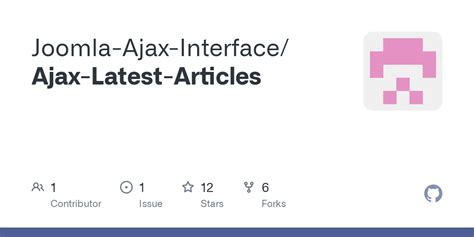 github joomla ajax interfaceajax latest articles
