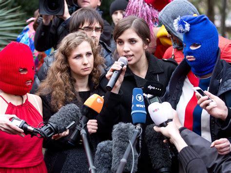 pussy riot on the danger posed by donald trump we laughed when putin