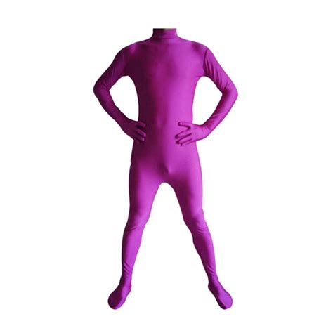 purple  skin zentai suit unisex super  studio