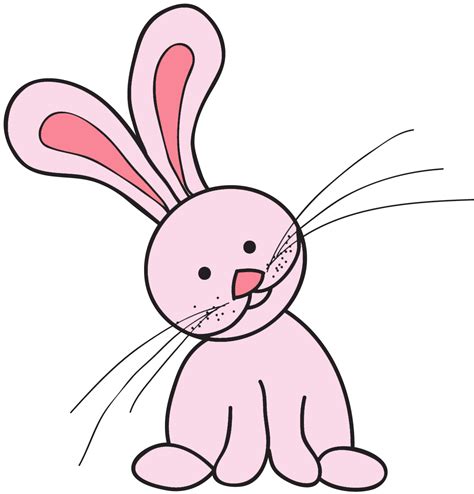 rabbit cartoon clip art clipartsco