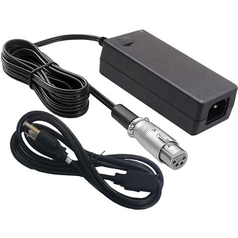 leader ac adapter  xlr connector ac adapter bh photo video