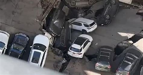 heridos tras colapsar un estacionamiento en nueva york