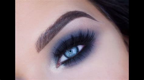 blue black smokey eye makeup tutorial mugeek vidalondon