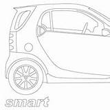 Smart Car sketch template
