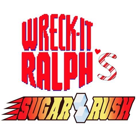 wreck  ralphs sugar rush logo wreck  ralph photo  fanpop