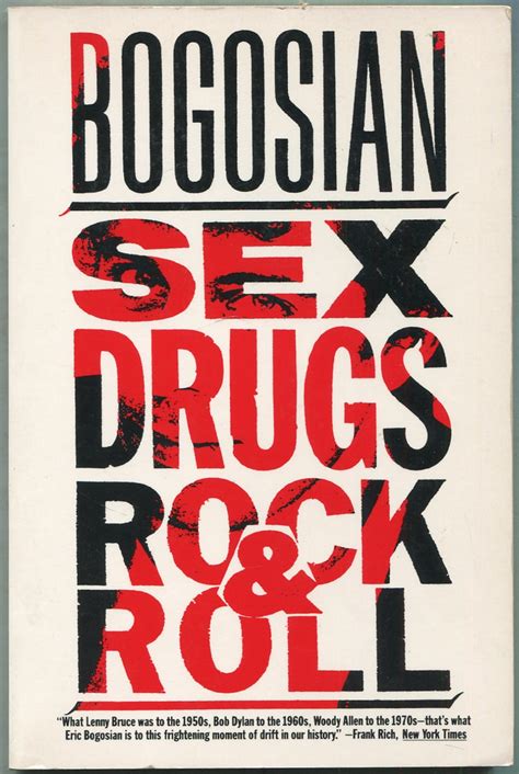 eric bogosian sex drugs and rock and roll first edition 1992 ebay