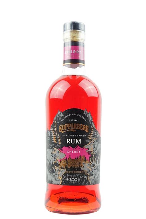 kopparberg cherry spiced rum 70cl vip bottles