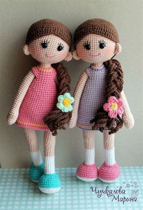 20 crochet doll toys free patterns for