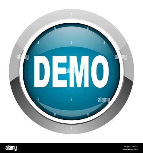 demo icon stock photo alamy