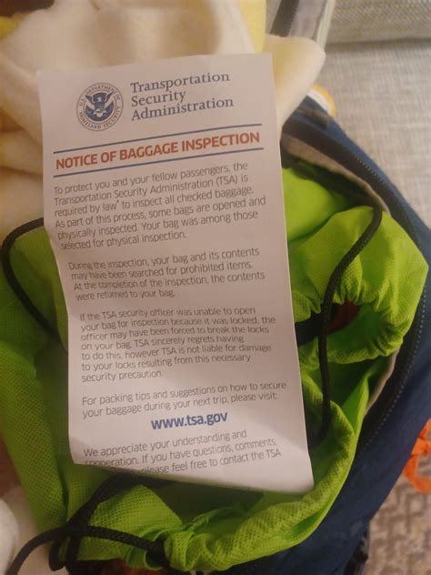 Chawhat🐾🐕 On Twitter I Just Found A Tsa Inspection Notice In My Sex