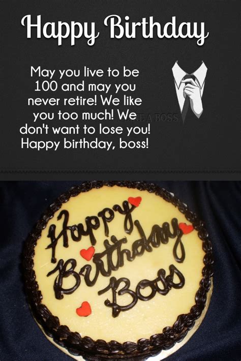 boss birthday wishes quotes  images