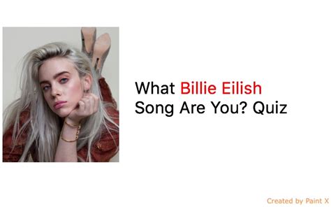 billie eilish song   quiz quiz  fans