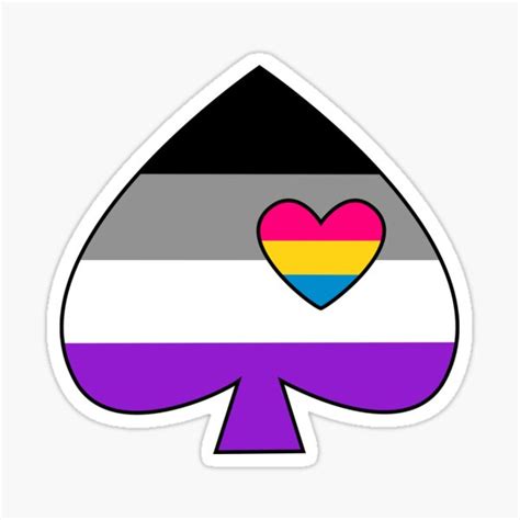 Polyamorous Panromantic Asexual Flag Asexual Panromantic Combo Flag