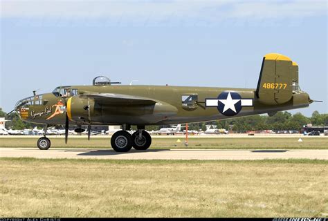 North American B 25j Mitchell Aircraft Picture Wwii Aircraft Military