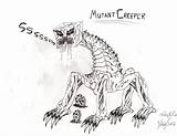 Creeper Mutant Minecraft Coloring Pages Google Color Search Printable Drawings Draw Fnaf Sheets Deviantart sketch template