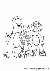 Barney Printable Coloring Pages Getdrawings sketch template