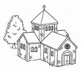Iglesias Iglesia Templo Recortar Parque Laminas Imagui Colores Printable sketch template