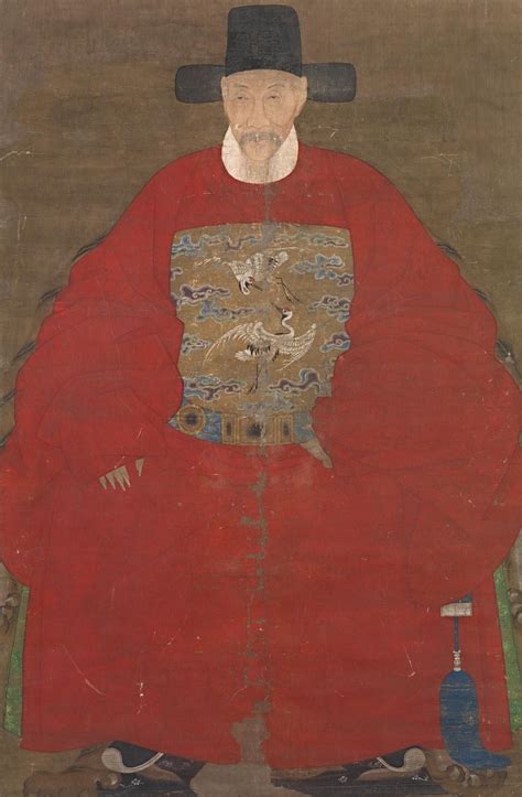 chinese ming dynasty portrait