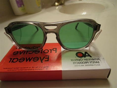 New Vintage American Optical Safety Glasses Side Shield