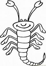 Scorpion Coloring Pages Scorpions Printable Kids Color Drawing Clipart Library Supercoloring Getdrawings Popular Arachnids sketch template