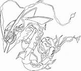 Rayquaza Kyogre Groudon sketch template