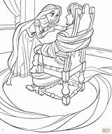 Coloring Pages Rapunzel Flynn Printable Ties Drawing Skip Main sketch template
