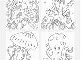 Coloring Sea Deep Diver Pages Printables Mr Under Divyajanani sketch template