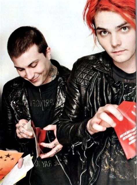 frank with gerard frerard my chemical romance photo