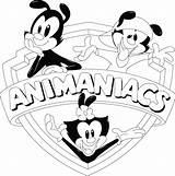Animaniacs Websincloud Hermanos Warner Goosebumps Facili Activities Slappy Desenhar sketch template