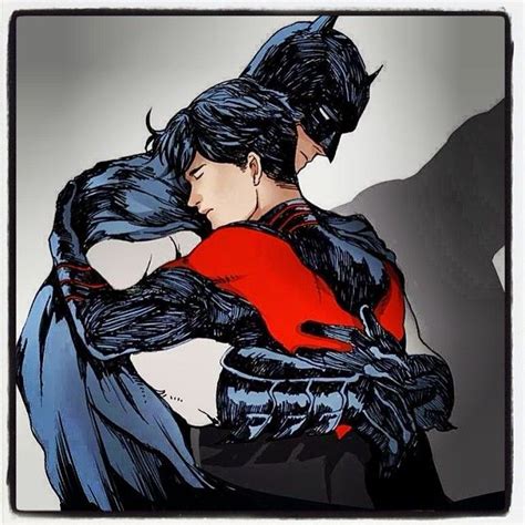 “i Love This Batman Nightwing Hug” Nightwing Batman