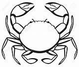 Crab Siluetta Granchio Clipartmag Claw Crabs Webstockreview sketch template