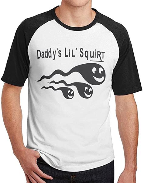 funny daddy s lil s squirt shoulder t shirts clothing