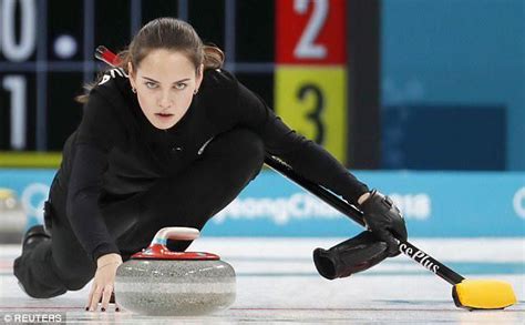 Olympic Curler Anastasia Bryzgalova Looks Like Angelina Jolie Mixed