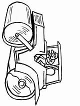 Coloring Pages Construction Clipart Kids Equipment Machines Cliparts Worker Roller Bulldozers Vehicle Colorat Cu Library Digger Clip Bulldozer Planse Truck sketch template