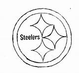 Coloring Steelers Pittsburgh Pages Logo Library Clipart Nfl Popular sketch template