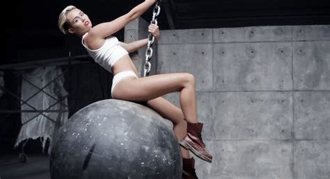 Miley Cyrus Cries Swings Around Completely Naked In