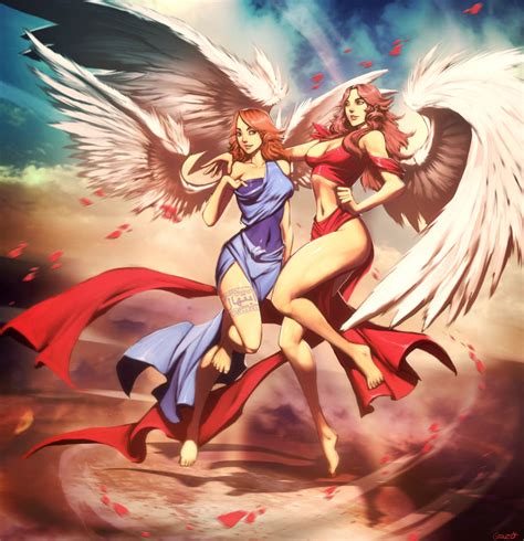 angels by genzoman on deviantart